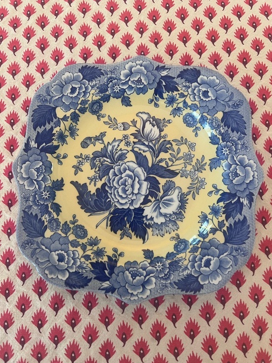 Spode Other - Spode Blue Room Garden Collection British Flowers Poppy Plate